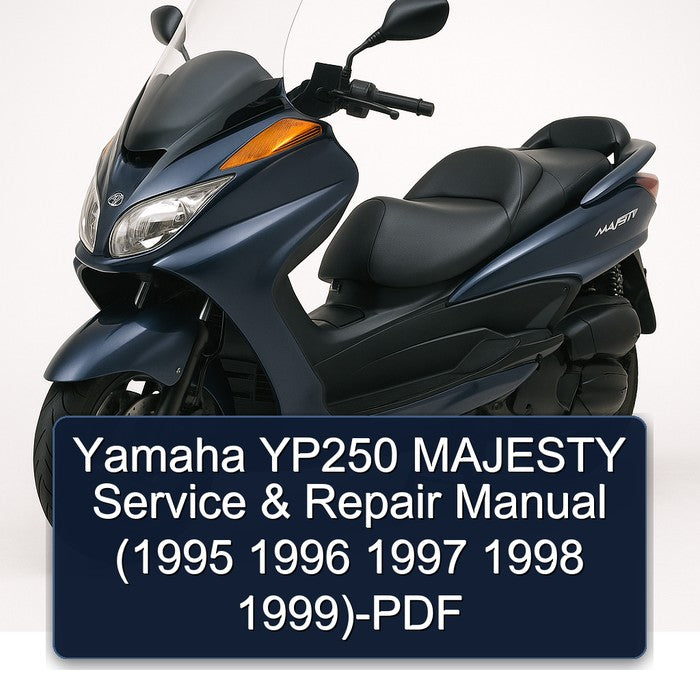 1995-1999 Yamaha Majesty YP250 Service Repair Workshop Manual PDF