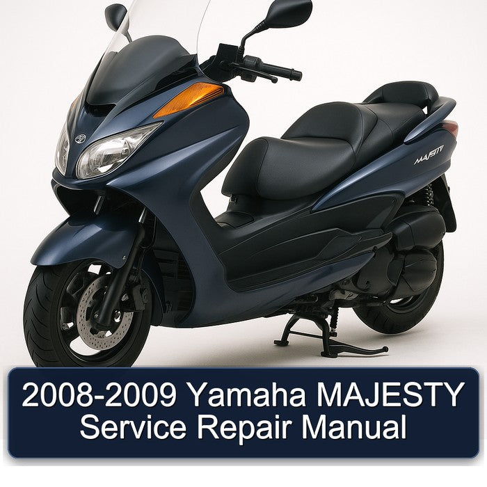 2008-2009 Yamaha Majesty Service Repair Workshop Manual PDF