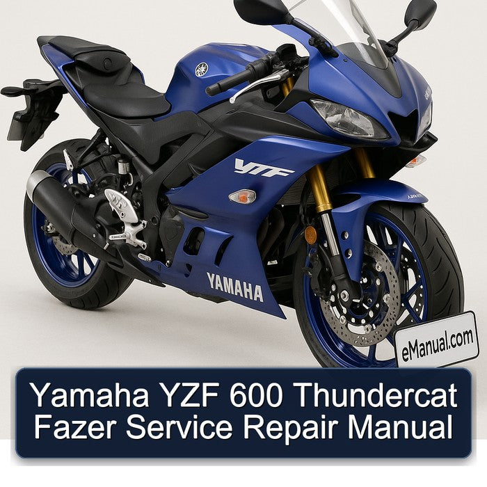 Yamaha Fazer YZF 600 Thundercat Service Repair Workshop Manual PDF