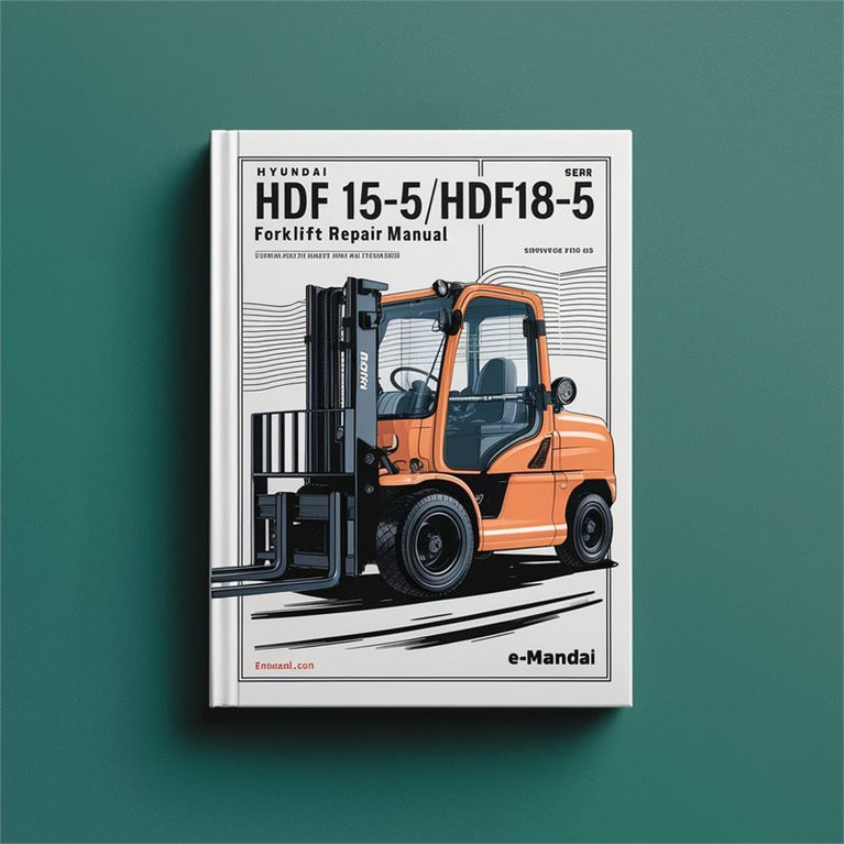 Hyundai Hdf15-5/hdf18-5 Forklift Truck Service Repair Workshop Manual PDF