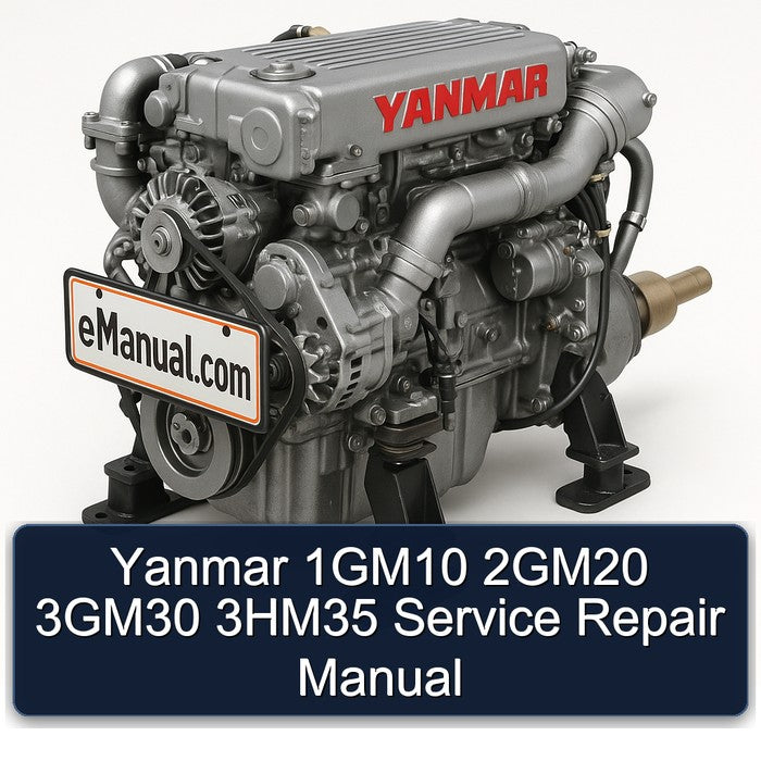 Yanmar 1gm10 2gm20 3gm30 3hm35 Service Repair Workshop Manual PDF