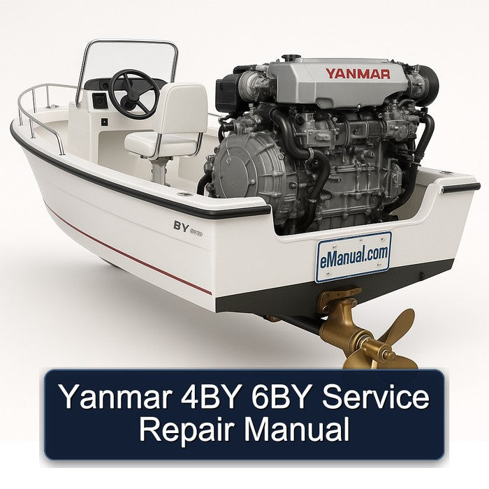 Yanmar 4BY 6BY Service Repair Workshop Manual PDF