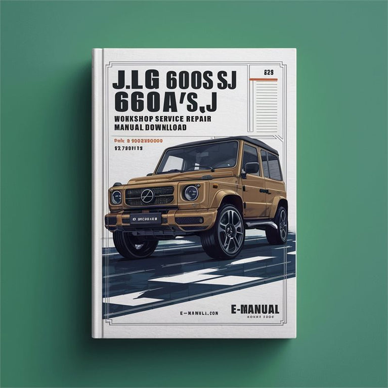 JLG 600s/sj 660SJ 600a/aj (prior S/n 0300080000 P/n:3120718) Service Repair Workshop Manual PDF