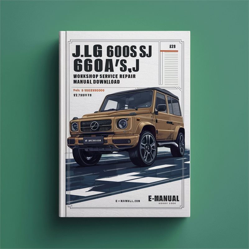 JLG 600s/sj 660SJ 600a/aj (prior S/n 0300080000 P/n:3120718) Service Repair Workshop Manual PDF