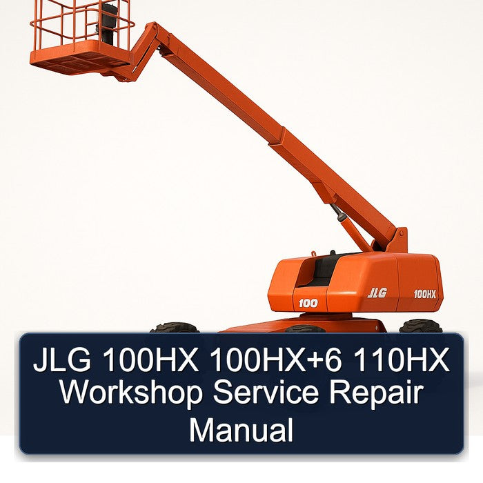 JLG 100HX 6 110HX Service Repair Workshop Manual PDF