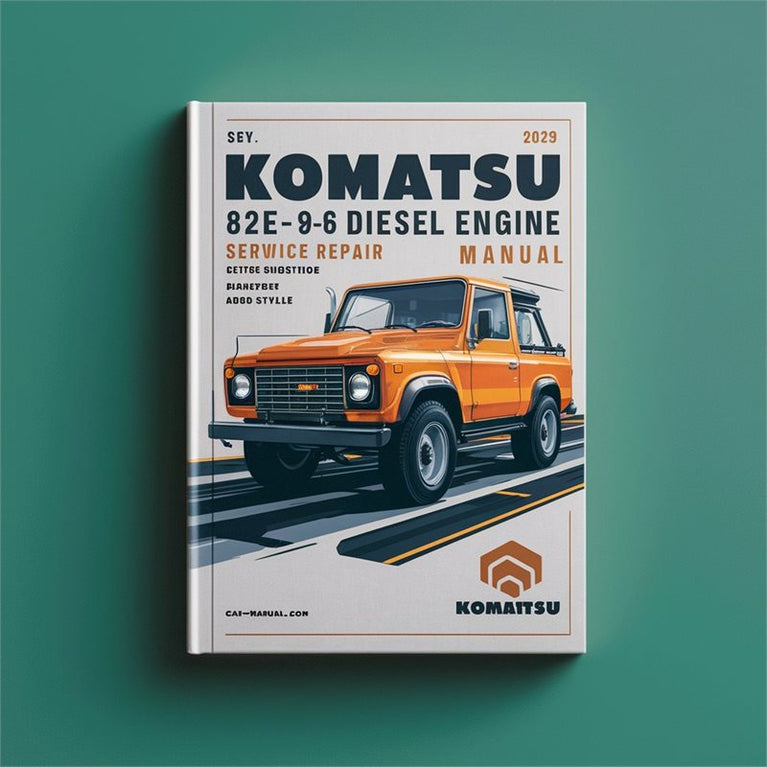 Komatsu 82E-6 98E-6 Diesel Engine Service Repair Workshop Manual PDF