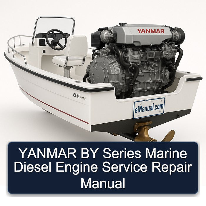 Yanmar Series Marine Diesel Engine Service Repair Workshop Manual PDF
