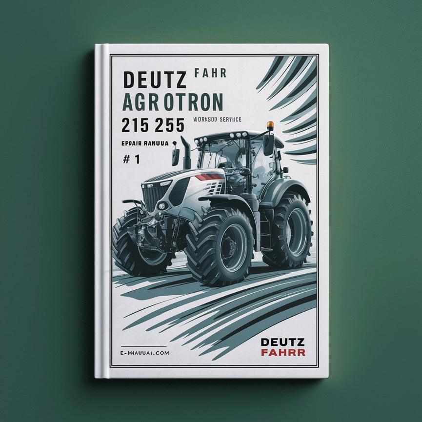 Deutz Fahr Agrotron 215 265 Tractor Workshop Service Repair Manual 1