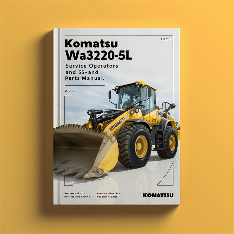 Komatsu WA320-5L Operators Parts Catalog PDF