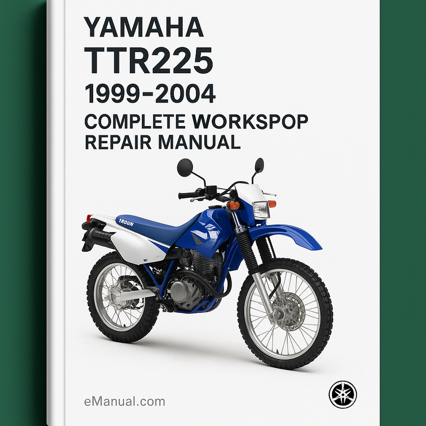 Yamaha TTR225 Complete Workshop Repair Manual 1999-2004