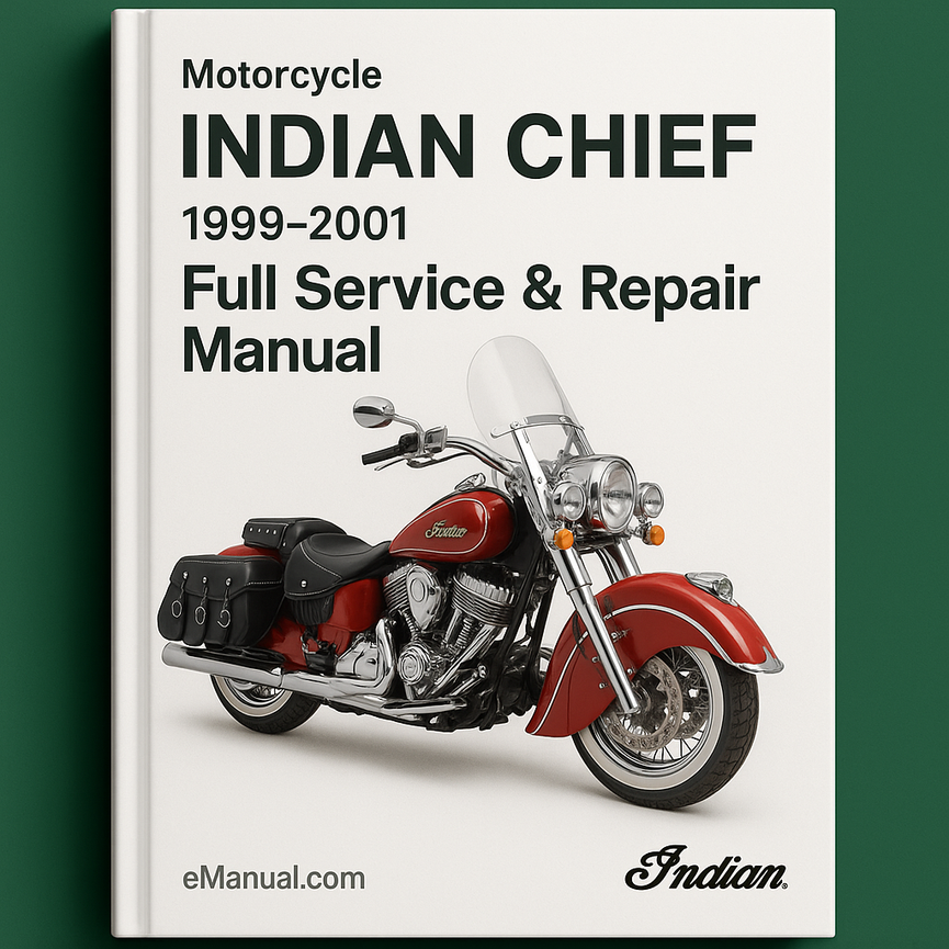 INDIAN CHIEF Motorcycle Full Service & Repair Manual 1999-2001