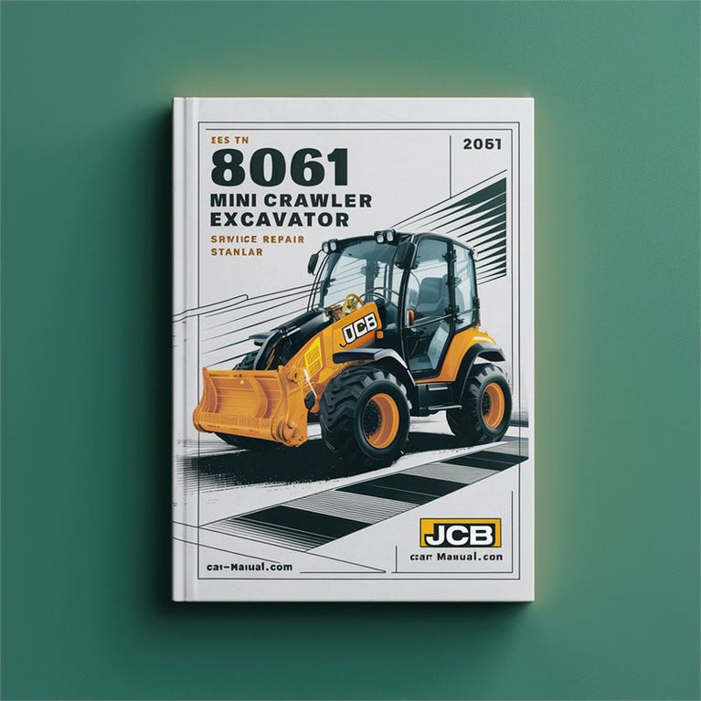 JCB 8061 Mini Crawler Excavator Service Repair Workshop Manual PDF