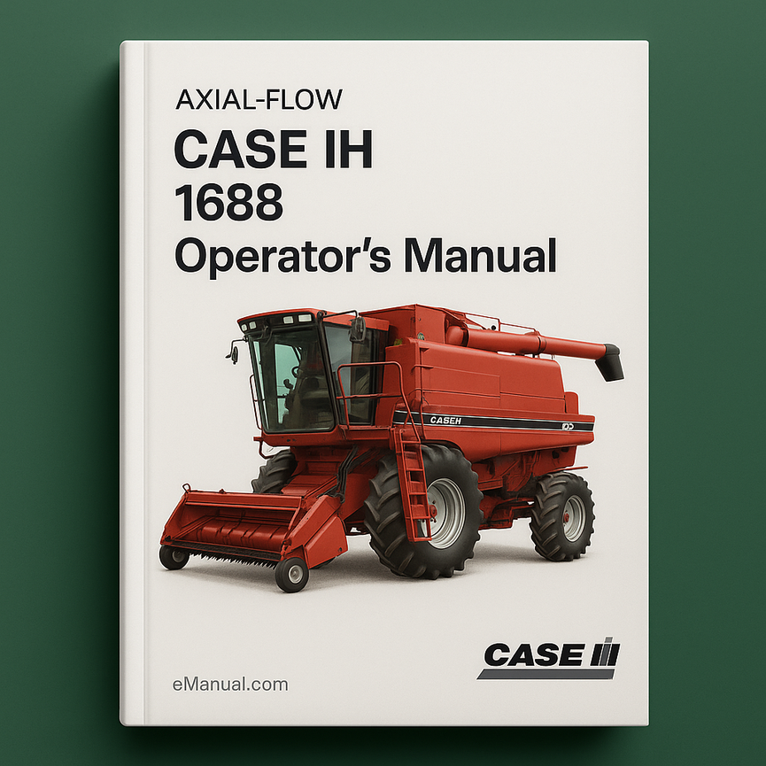 CASE IH AXIAL FLOW 1688 Sombine OperatorS Manual