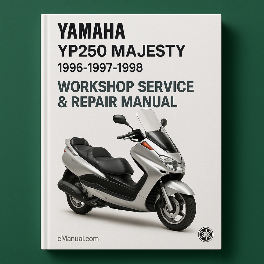 Yamaha Yp250 Majesty 1996 1997 1998 Workshop Service Repair Manual