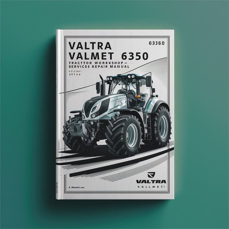 Valtra Valmet 6350 Tractor Service Repair Workshop Manual PDF