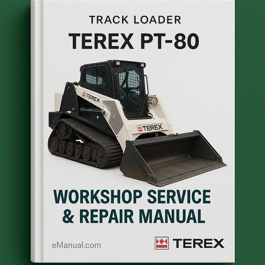 Terex PT-80 Track Loader Workshop Service Repair Manual
