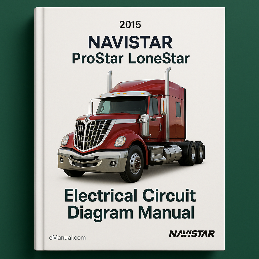 2015 Navistar ProStar LoneStar Electrical Circuit Diagram Manual