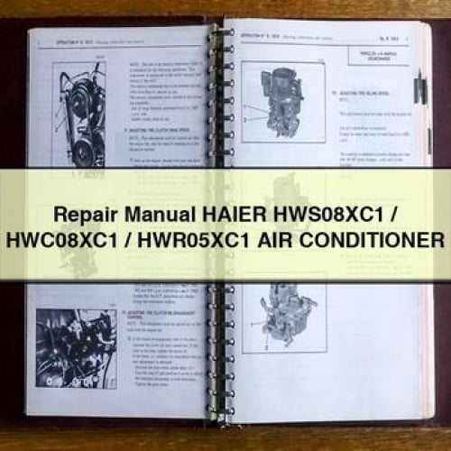 Repair Manual HAIER HWS08XC1 / HWC08XC1 / HWR05XC1 AIR CONDITIONER