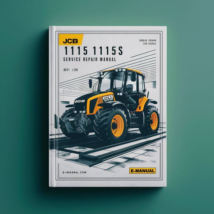 JCB 1115 1115S 1125 1135 Fastrac Service Repair Manual