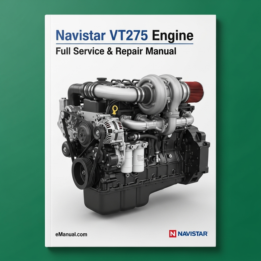 Navistar International VT275 Diesel Engine Full Service & Repair Manual