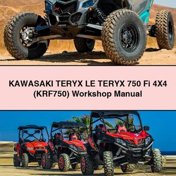 KAWASAKI TERYX LE TERYX 750 Fi 4X4 (KRF750) Workshop Manual