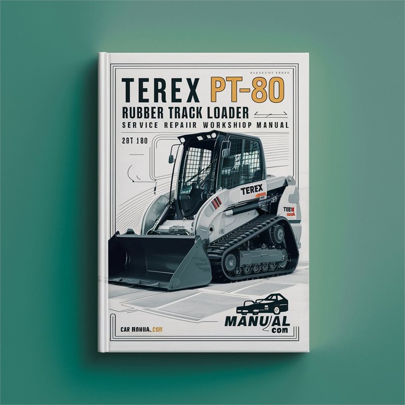 Terex PT-80 Rubber Track Loader Service Repair Workshop Manual PDF