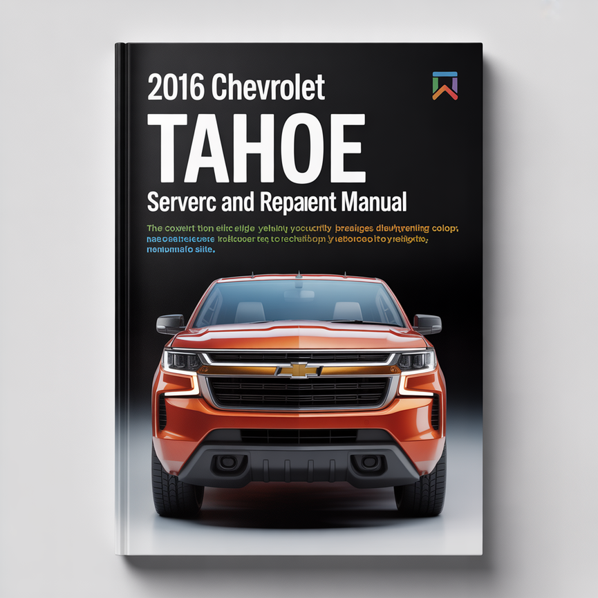 2016 Chevrolet Tahoe Service and Repair Manual