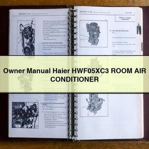 Owner Manual Haier HWF05XC3 ROOM AIR CONDITIONER