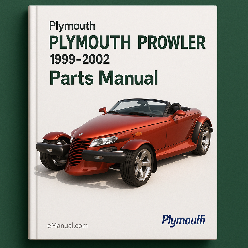 PLYMOUTH PROWLER 1999-2002 Parts Manual