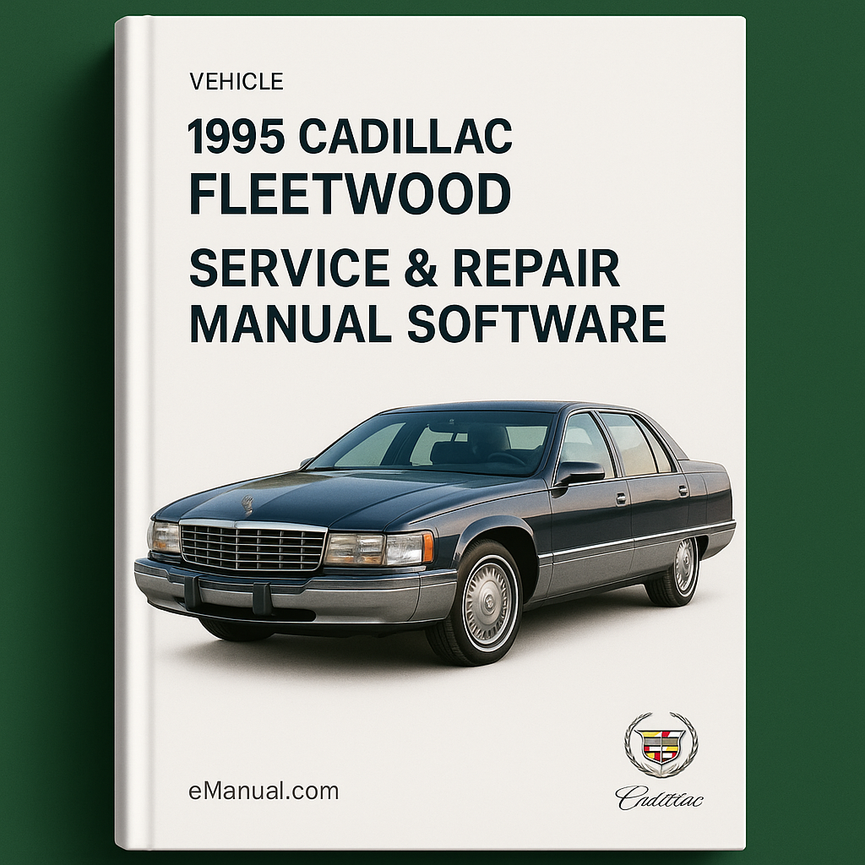 1995 Cadillac Fleetwood Service & Repair Manual Software