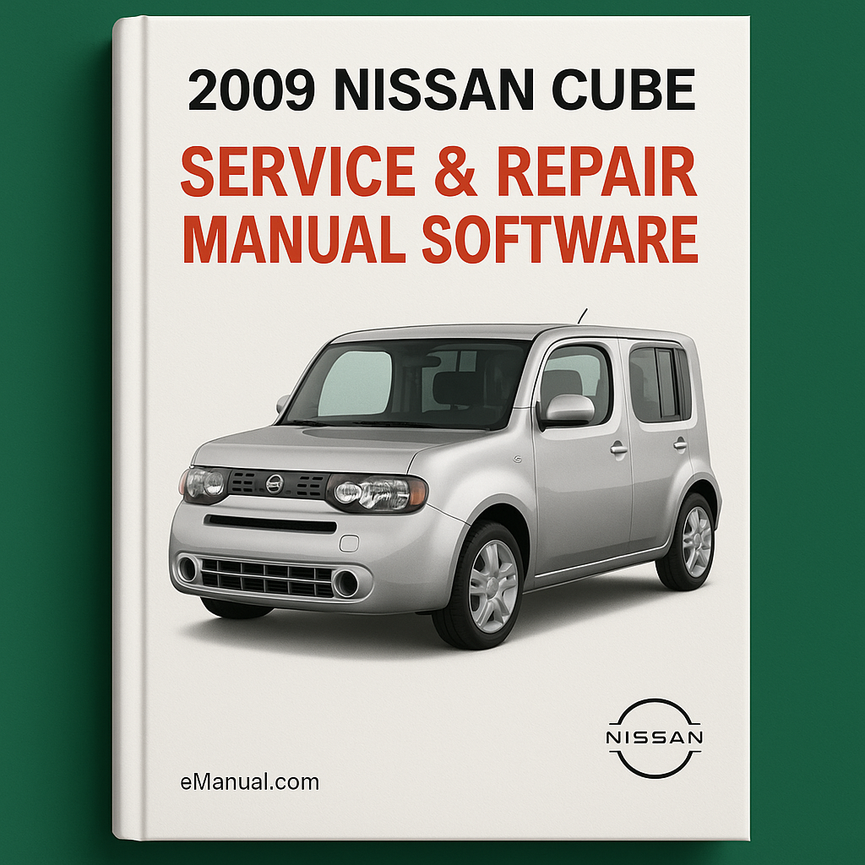 2009 Nissan Cube Service & Repair Manual Software