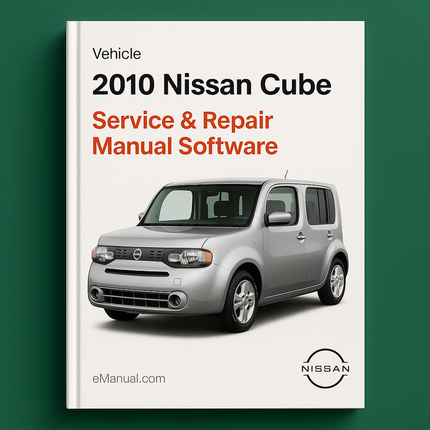 2010 Nissan Cube Service & Repair Manual Software