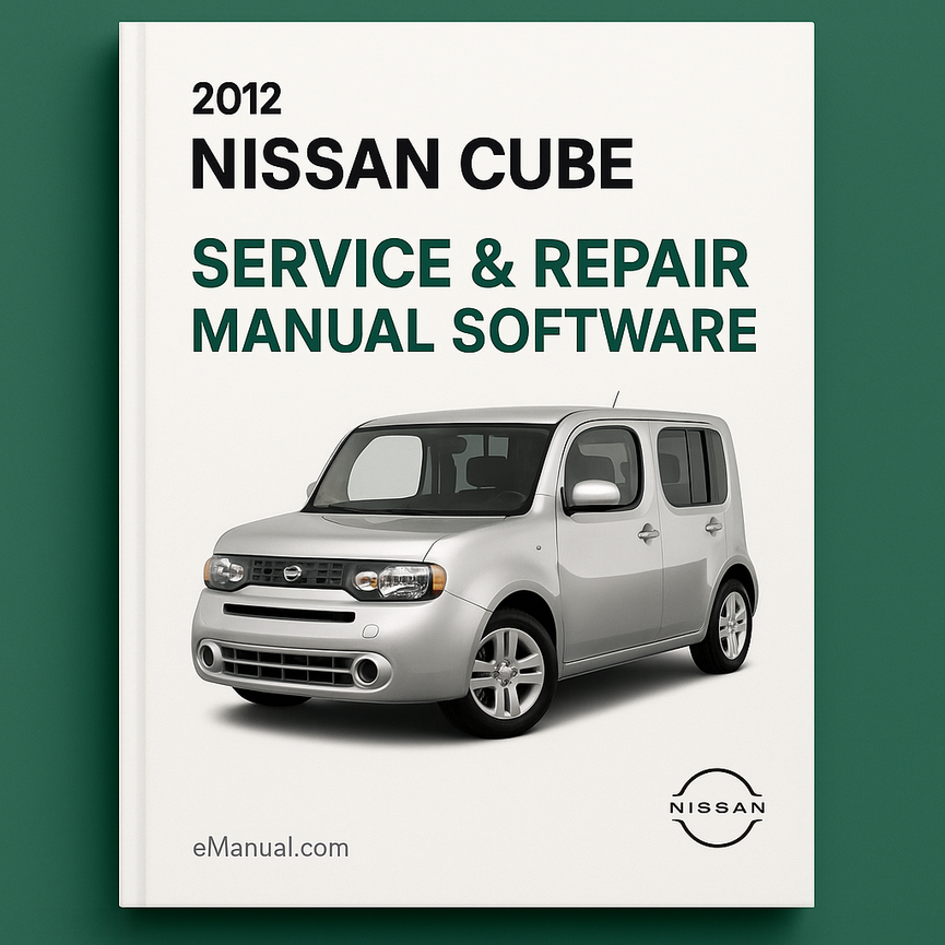 2012 Nissan Cube Service & Repair Manual Software