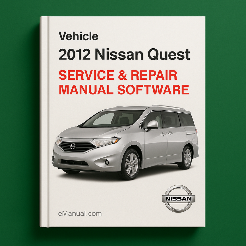 2012 Nissan Quest Service & Repair Manual Software