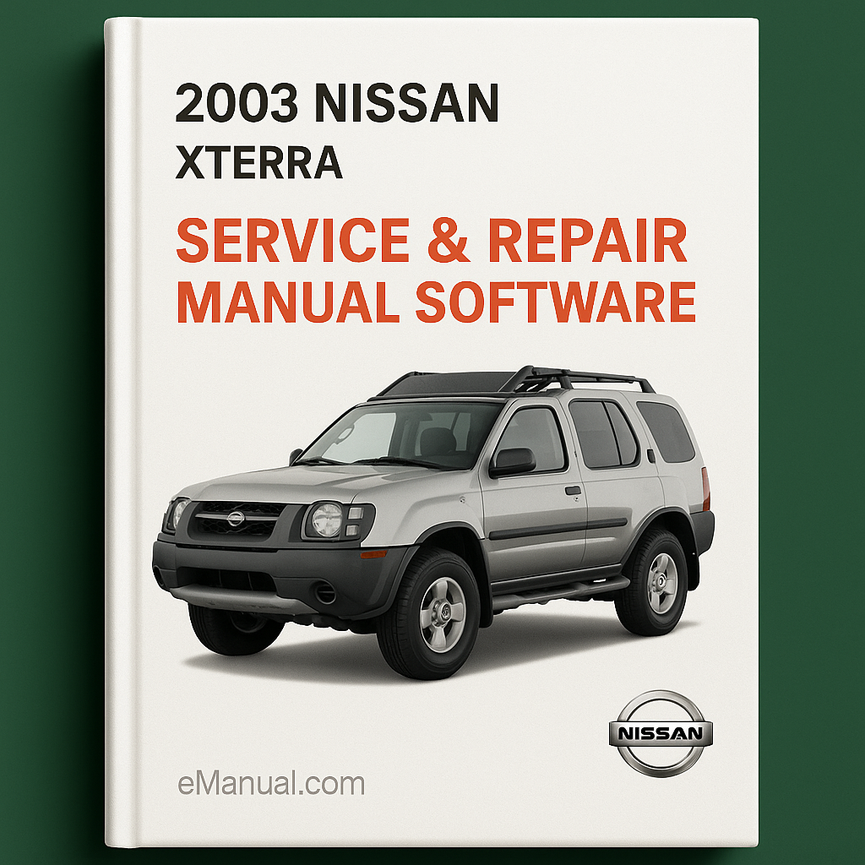 2003 Nissan Xterra Service & Repair Manual Software