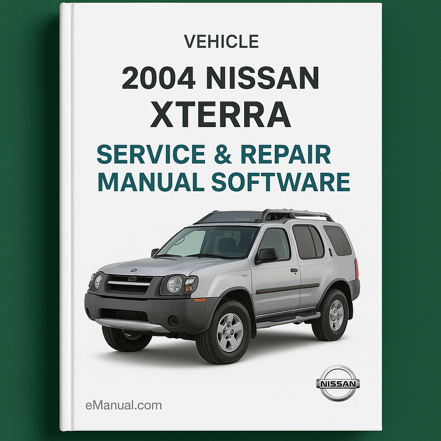 2004 Nissan Xterra Service & Repair Manual Software