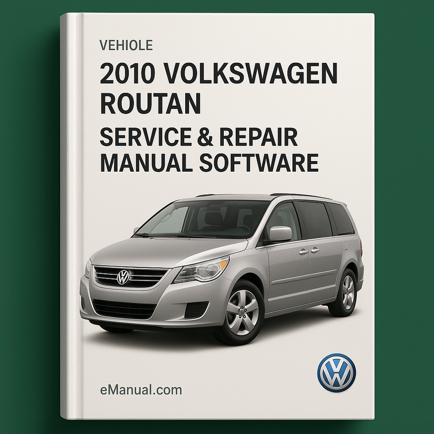 2010 Volkswagen Routan Service & Repair Manual Software