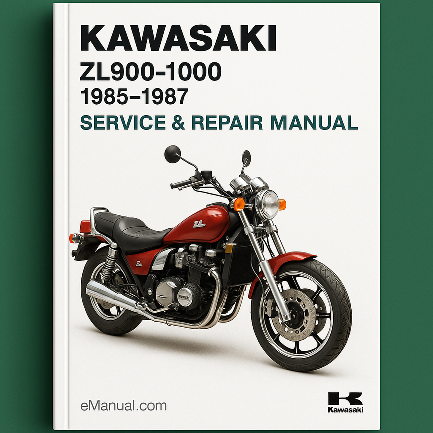 Kawasaki ZL900-1000 1985-1987 Service Repair Manual