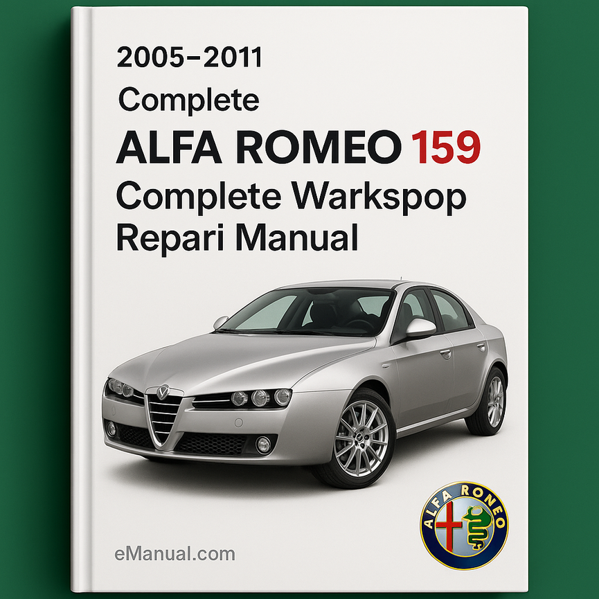 Alfa Romeo 159 Complete Workshop Repair Manual 2005-2011