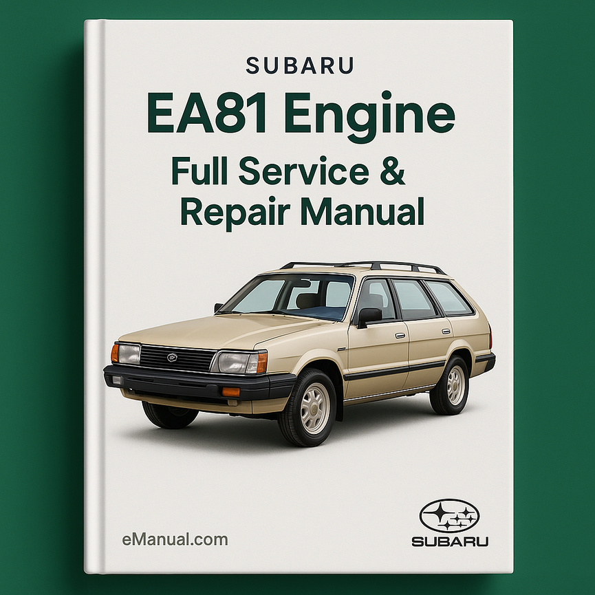 SUBARU EA81 Engine Full Service & Repair Manual