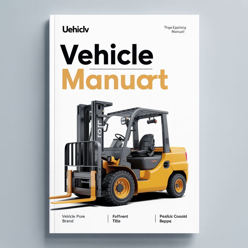 Utilev UT30P Operation And Maintenance Manual