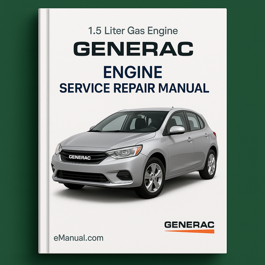 Generac 1.5 Liter Gas Engine Service Repair Manual