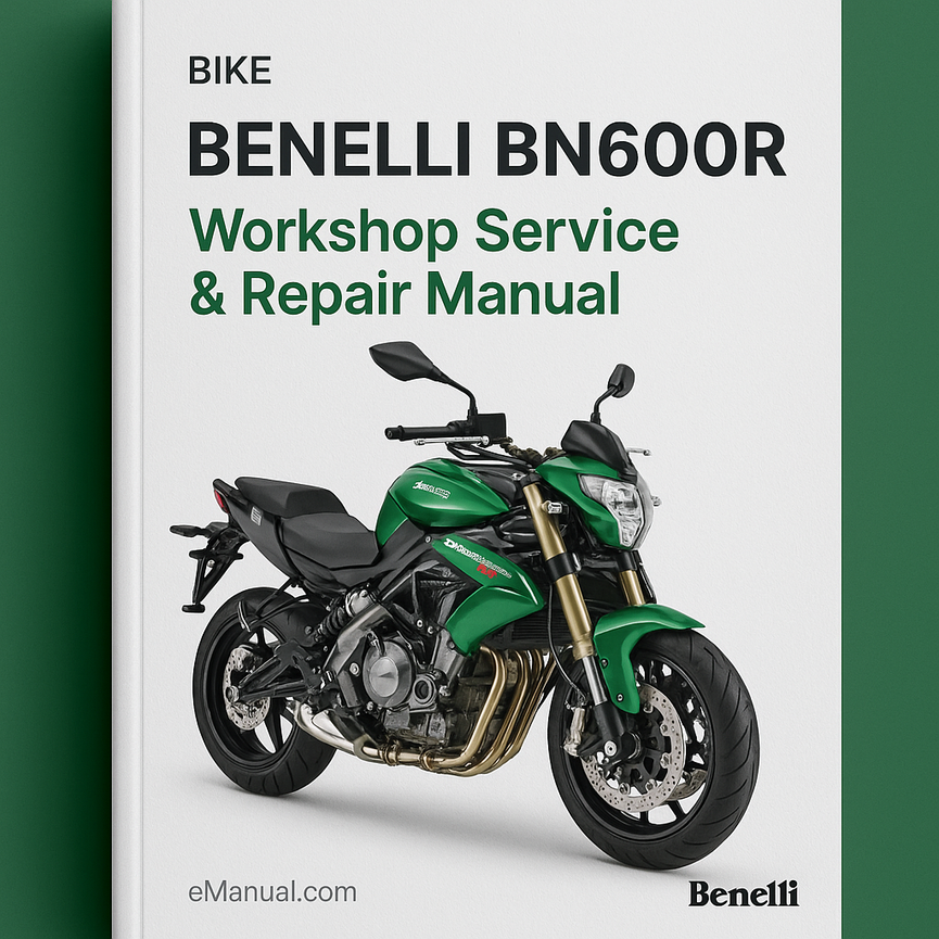BENELLI BN600R BIKE Workshop Service Repair Manual