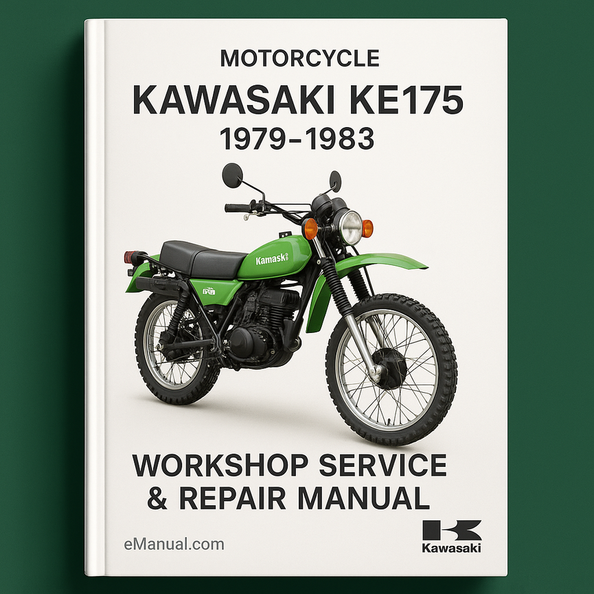 Kawasaki KE175 1979-1983 Workshop Service Repair Manual