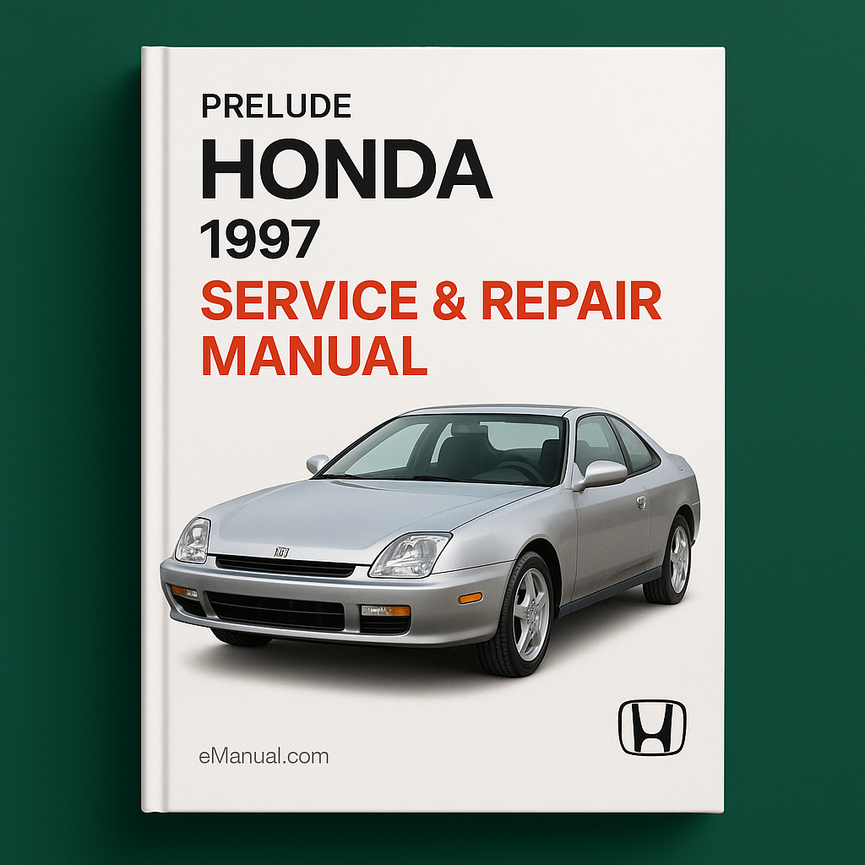 1997 Honda Prelude Service & Repair Manual