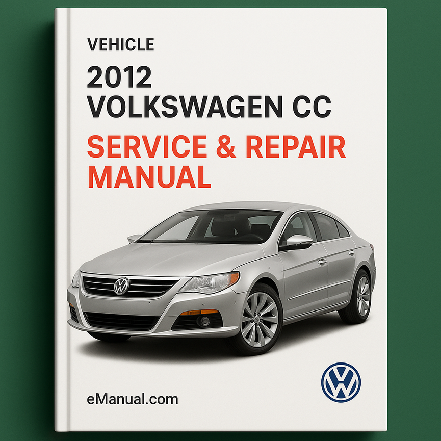 2012 Volkswagen CC Service & Repair Manual