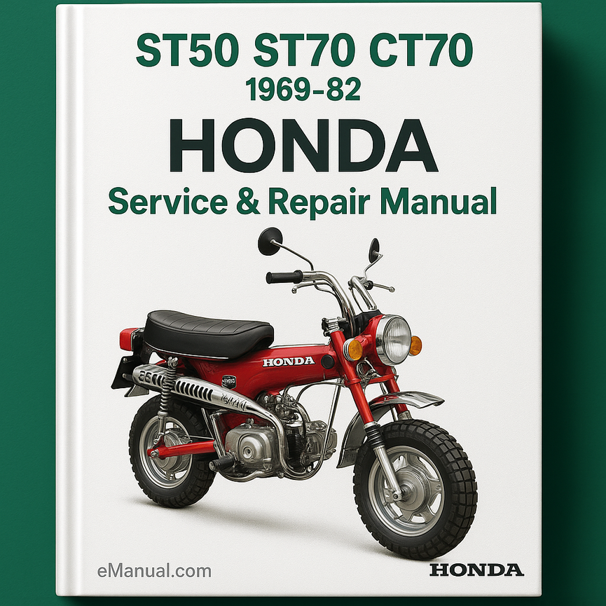 ST50 70 CT70 1969-82 HONDA Service Repair Manual