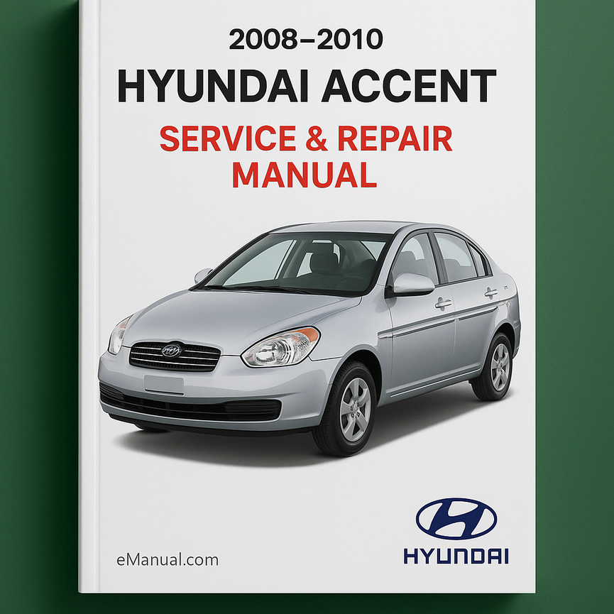 Hyundai Accent Service Repair Manual 2008-2010
