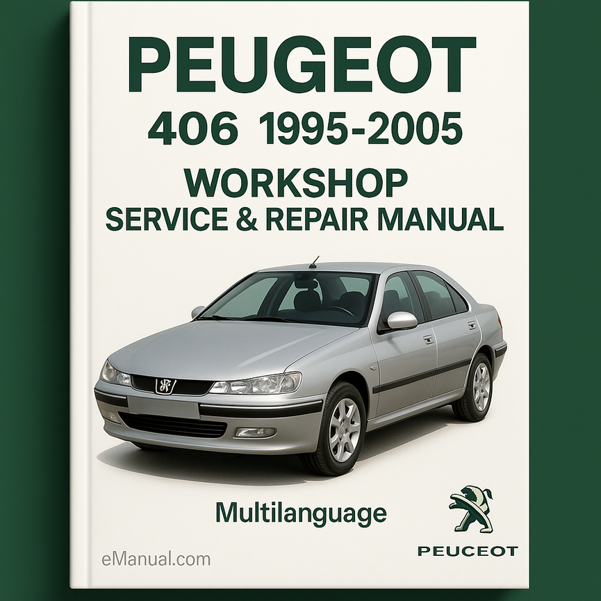 Peugeot 406-1995-2005-Workshop Service Repair Manual-Multilanguage