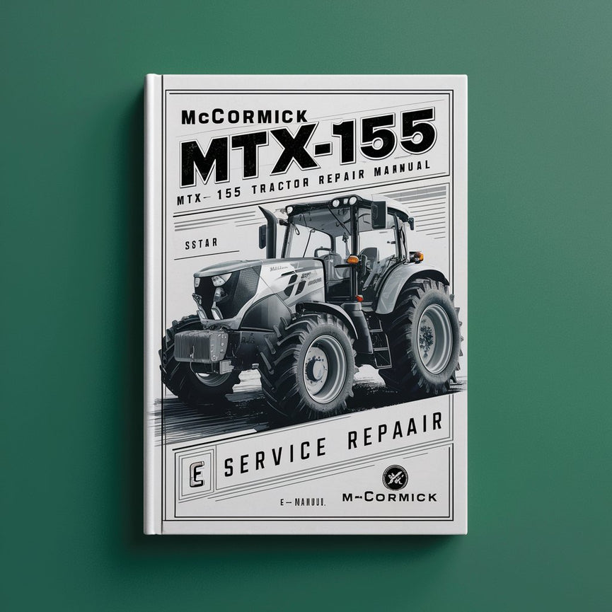 MCCORMICK MTX155 MTX 155 Tractor Service Repair Manual